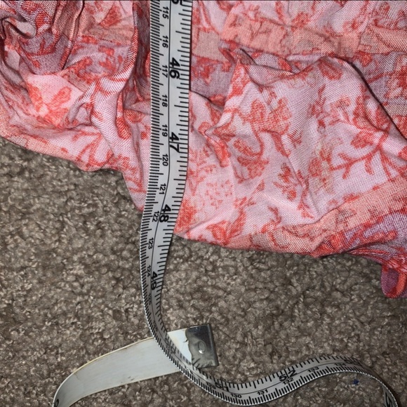 Iris Maxi NWT The Label Boho Pink Hi Low Tiered Floral Maxi Dress | Size… - Picture 9 of 9